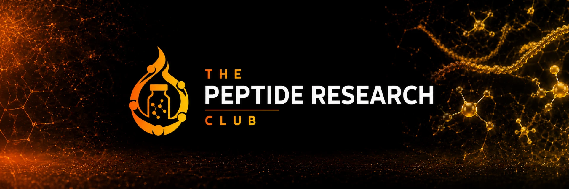 The Peptide Research Club banner